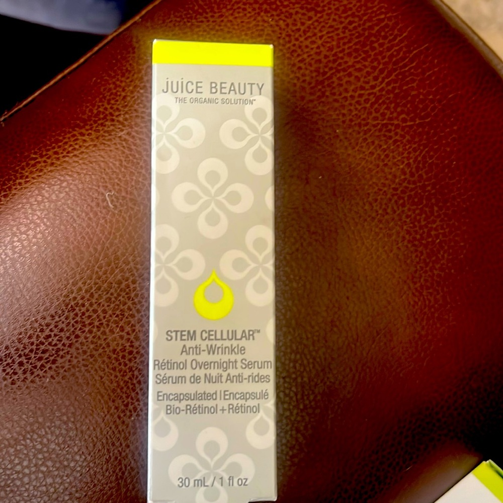 Juice beauty stem sailor anti-wrinkle overnight serum with retinol